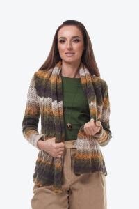 cardigan tricotat degrade cod 3089