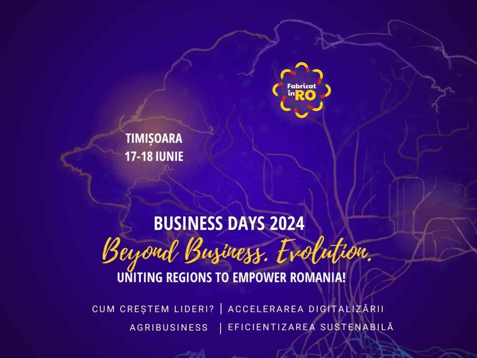 Timișoara Business Days 2024 Fabricat In Ro