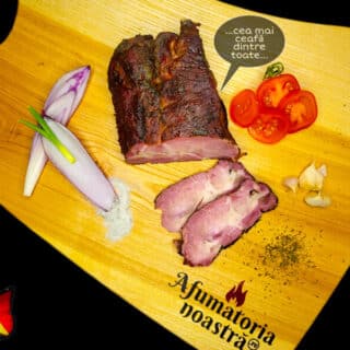 Ceafă De Porc Afumată Produse Tradiționale Românești Afumătoria Noastră
