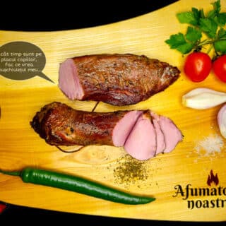 Mușchiuleț Afumat De Porc Produse Tradiționale Românești Afumătoria Noastră