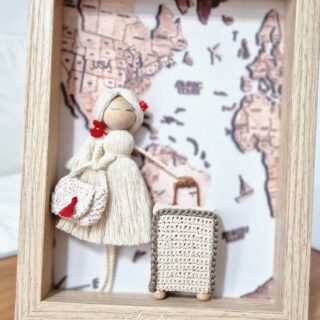 Produs 8 Păpuși Din Macrame Turistă