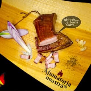 Slăninuță Afumată De Porc Produse Tradiționale Românești Afumătoria Noastră