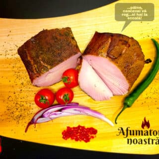 Cotlet De Porc Afumat Produse Tradiționale Românești Afumătoria Noastră