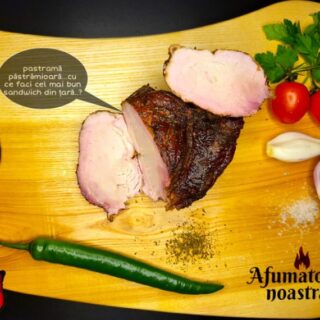 Pastramă De Porc Afumată Produse Tradiționale Românești Afumătoria Noastră