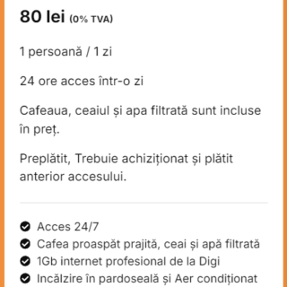Coworkperativa Day Pass