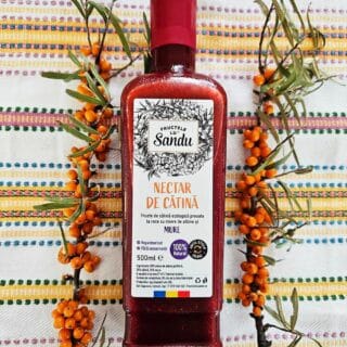 Nectar de Catina cu miere si Mure 500ml este un supliment nutritiv natural, bogat în vitamine și antioxidanți. Acest produs