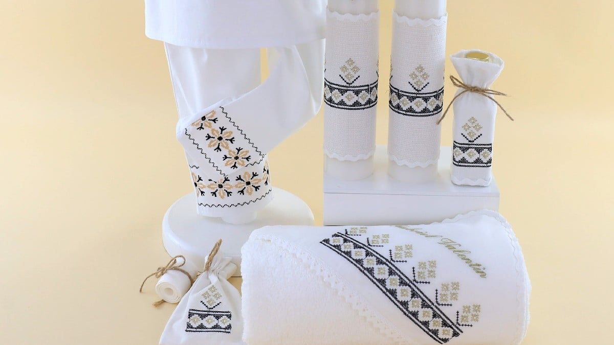 Set Botez Traditional Baieti Boroaia Cr