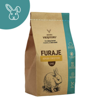 Furaj specializat pentru iepuri, formulat pentru a susține creșterea sănătoasă și dezvoltarea optimă. Conține ingrediente de