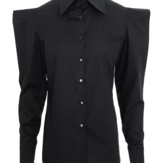 Cămașa pentru femei Luna din bumbac cu mâneci lungi este alegerea perfectă pentru un look elegant și confortabil. Fabricată