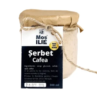 Serbet de cafea Moș Ilie este o delicatesă rafinată, perfectă pentru iubitorii de cafea. Această specialitate oferă o