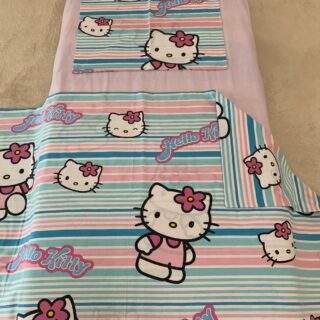 Lenjerie bebelusi turqoise Hello Kitty