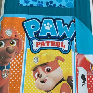 Lenjerie patut bebelusi ,albastra , Patrula Catelusilor