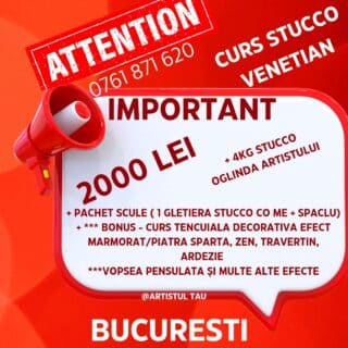Cursuri stucco venetian