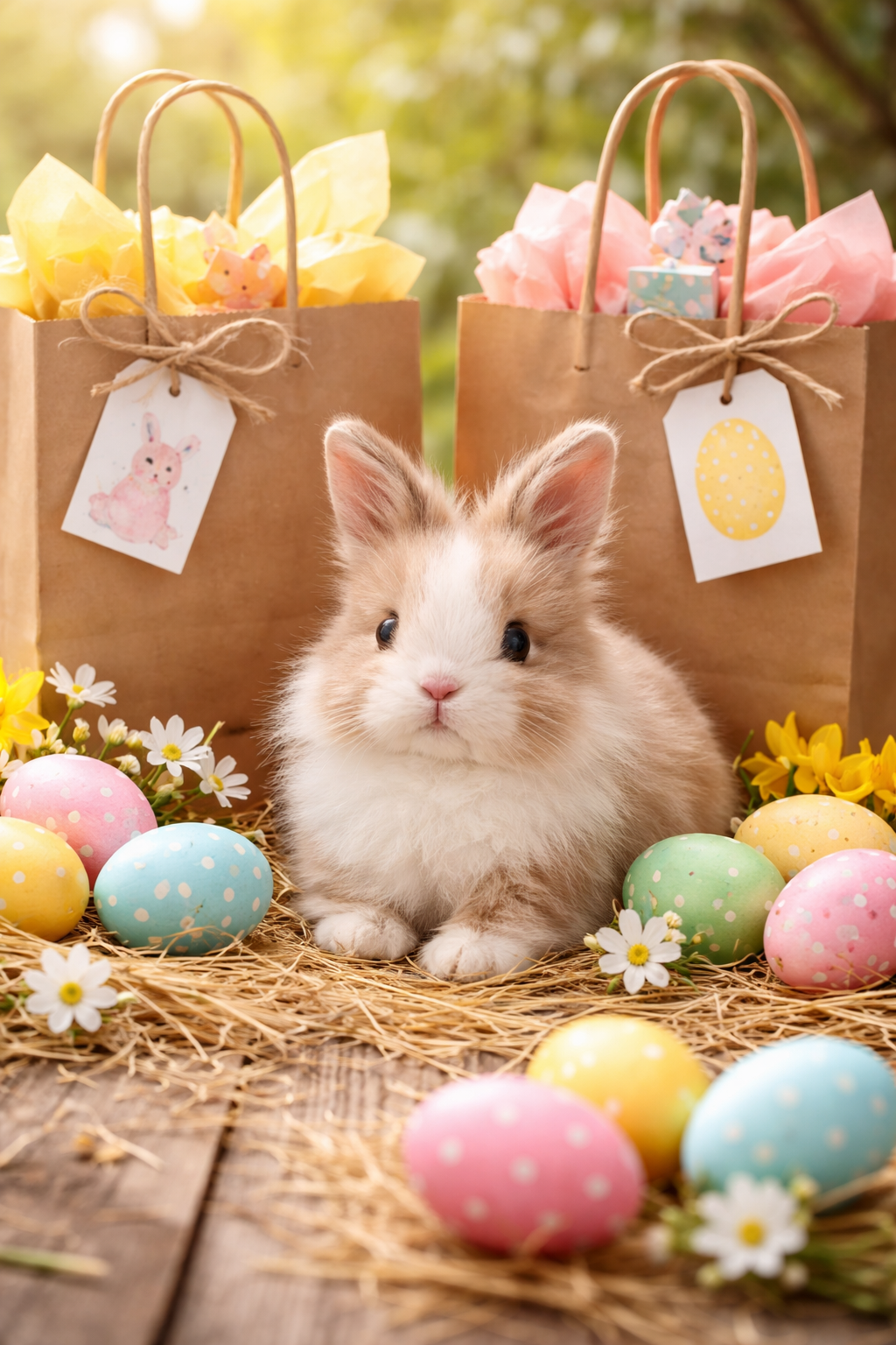 Pungi de hârtie și ambalaje pentru cadourile de Paște Detaliul care face diferența